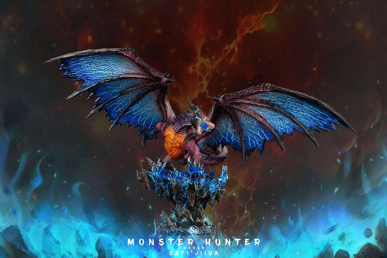 Preventa Resina Safi'jiiva Figura Monster Hunter S6 Estudio