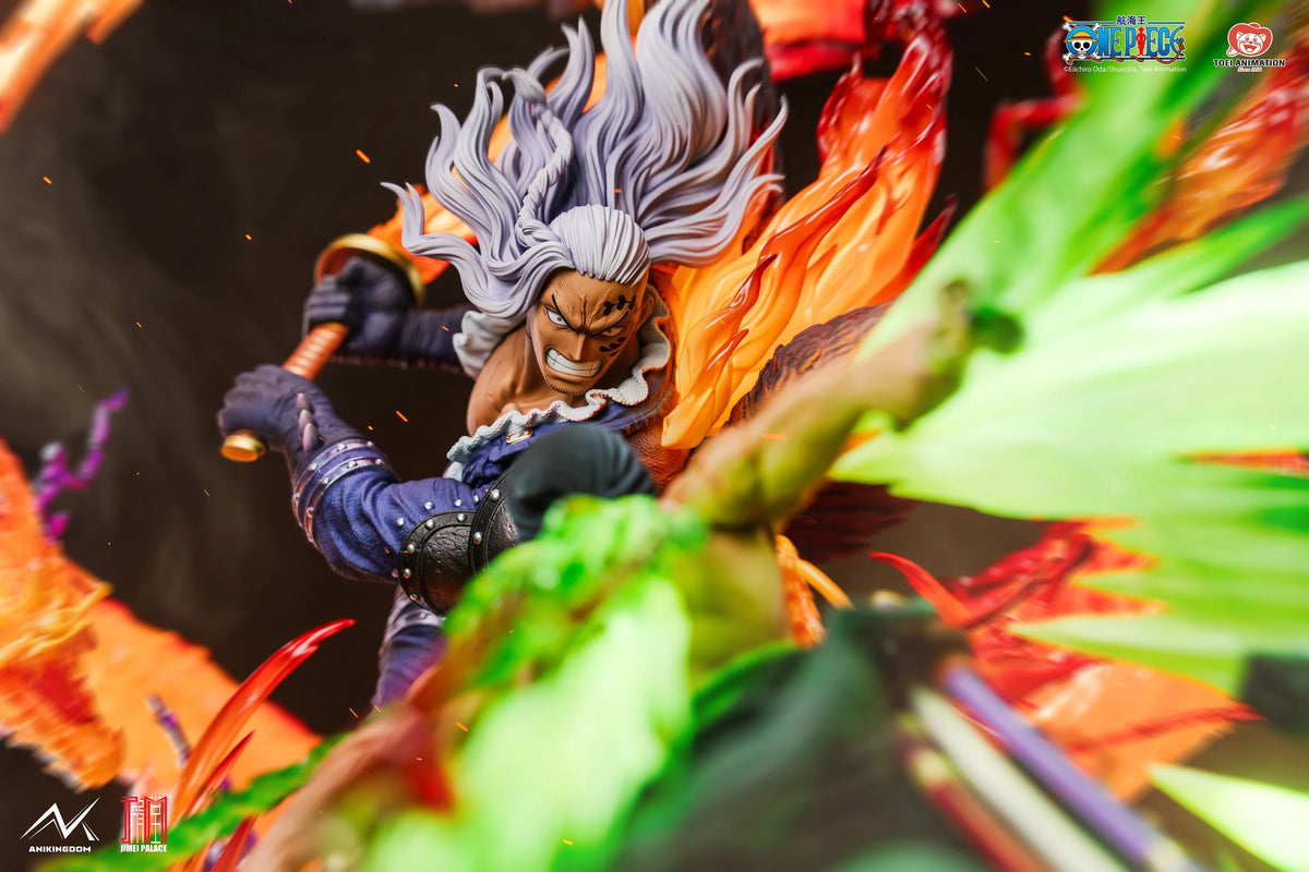 Preventa Resina Zoro vs King Figura One Piece Jimei Palace Estudio (Licencia)