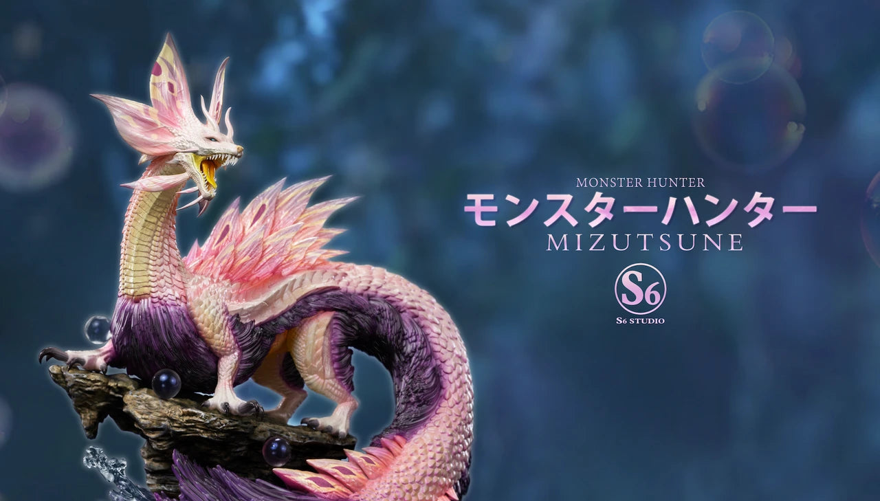 Preventa Resina Mizutsune  Figura Monster Hunter S6 Estudio