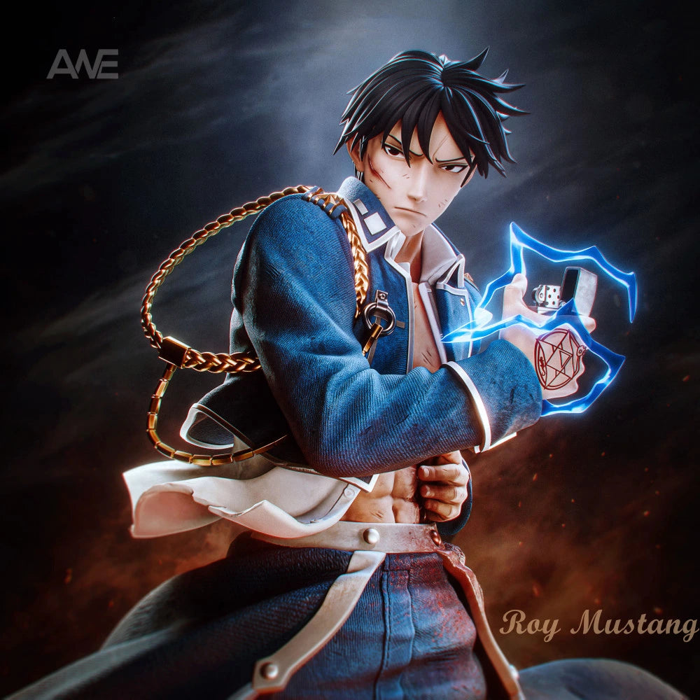 "Preventa Resina Roy Mustang Figura Fullmetal Alchemist: Brotherhood  1/6 ANE  Estudio"