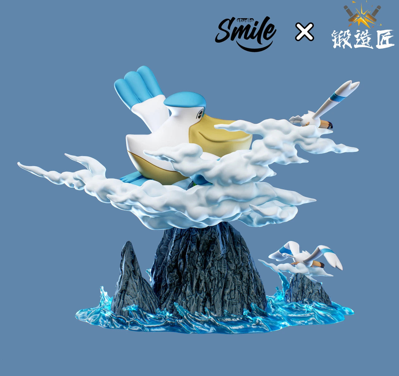 Preventa Resina Pelipper Figura Pokemón Smile Estudio