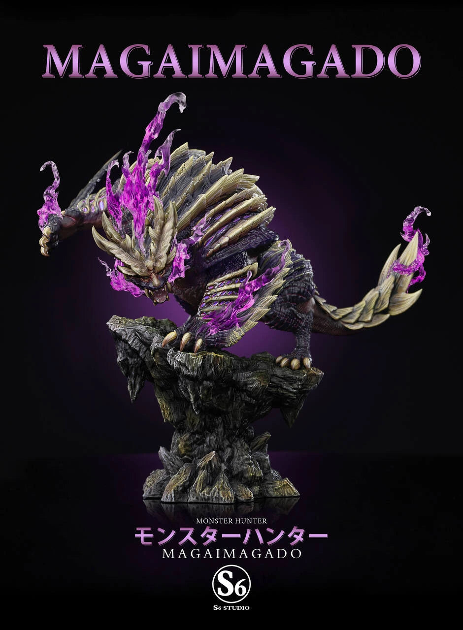 Preventa Resina Magnamalo  Figura Monster Hunter S6 Estudio