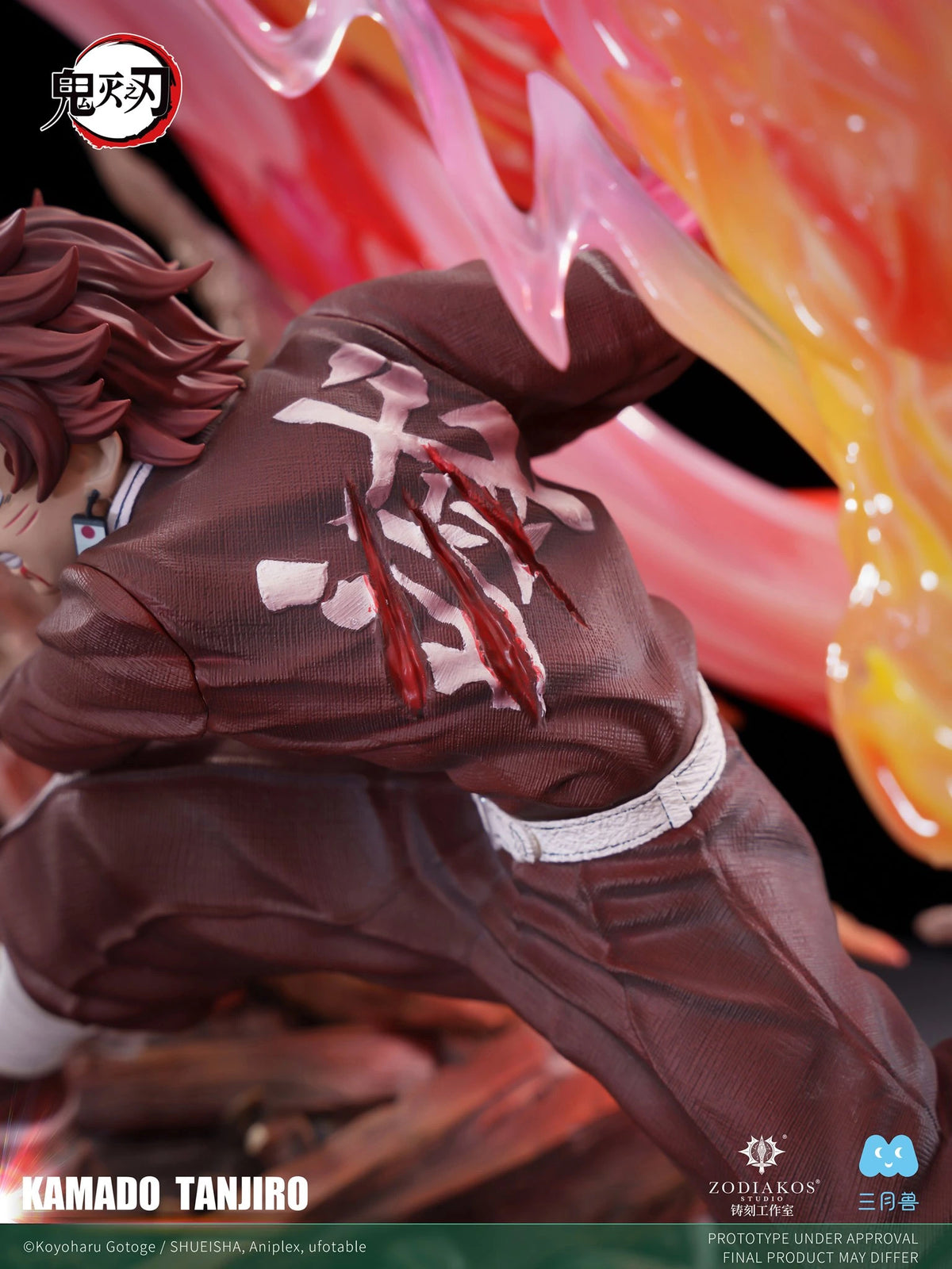 Preventa Resina Kamado Tanjiro  Figura Kimetsu No Yaiba 1/6 Zodiakos Estudio (Licencia)