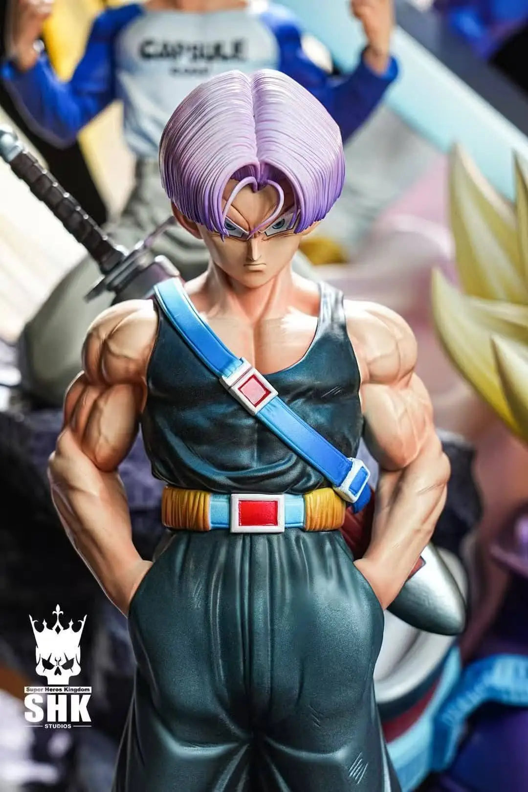 Preventa Resina Trunks Figura Dragon Ball SHK Estudio