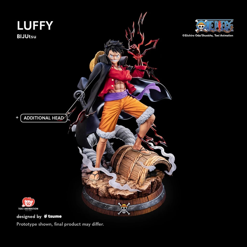 Preventa Resina Monkey D. Luffy  Figura One Piece Tsume Art (Licencia) Estudio