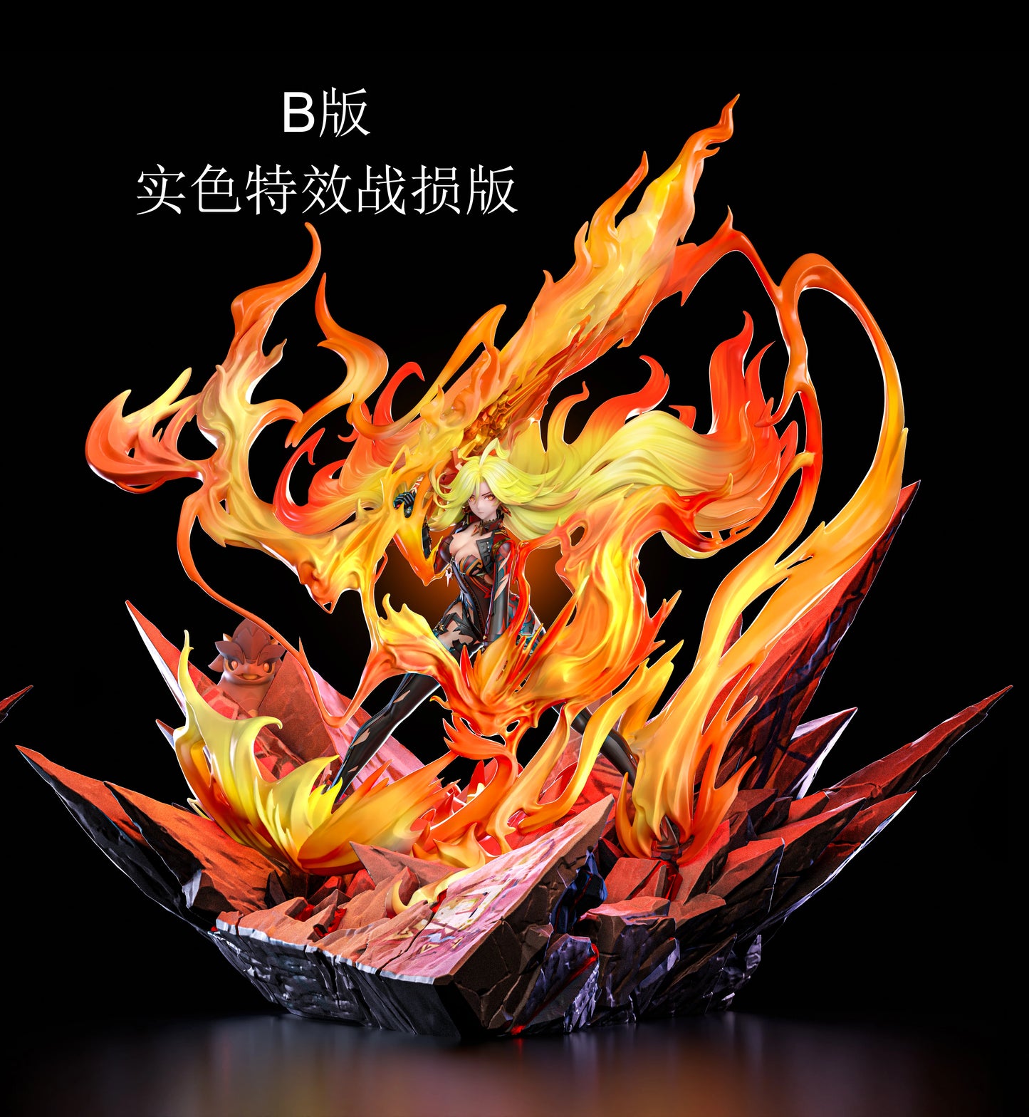 Preventa Resina Mavuika Figura Genshin Impact Fallen Dream Estudio