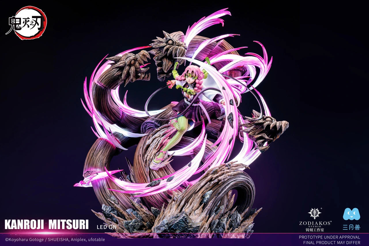 "Preventa Resina Mitsuri Kanroji  Figura Demon Slayer: Kimetsu no Yaiba  1/6 Zodiakos Estudio (Licencia)"