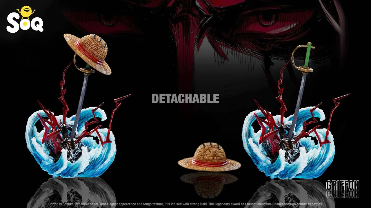 Preventa Resina Shanks Arm Figura One Piece SOQ Estudio