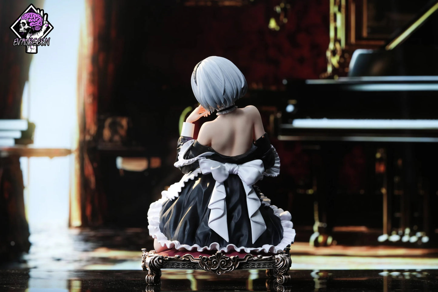Preventa Resina 2B Maid Figura Nier Automata Evanescen Estudio