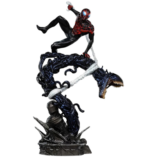 Preventa Resina Miles Morales Figura Marvel "Spider-Man" Iron (Licencia) Estudio