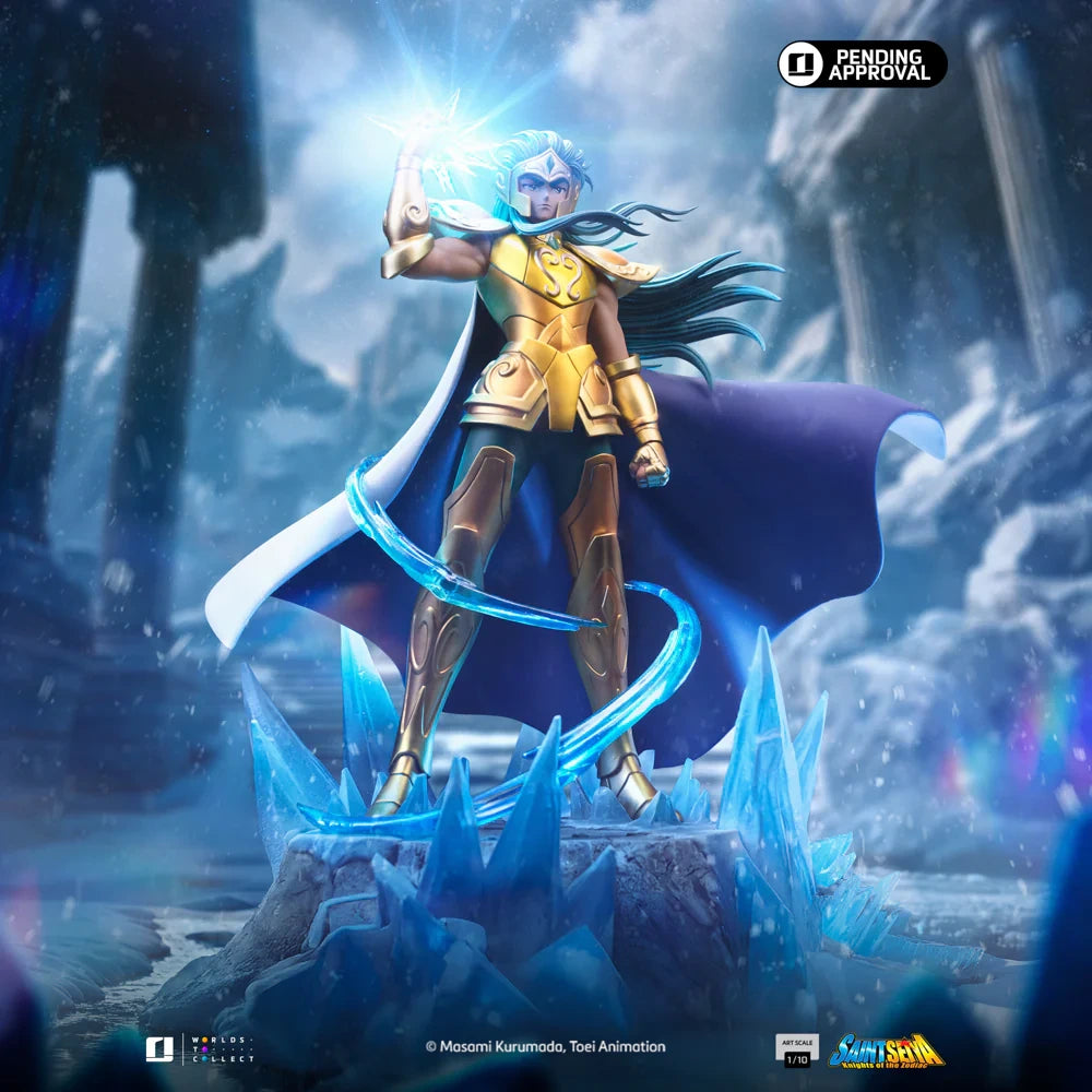 Preventa Resina Camus de Acuario Figura Caballeros del Zodiako Zodiakos (Licencia) Estudio