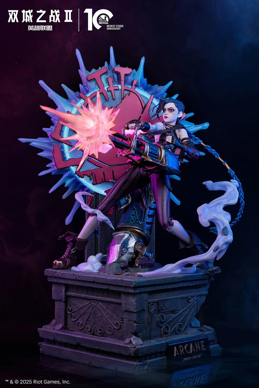 Preventa Resina Jinx Figura Arcane Infinity (Licencia) Estudio