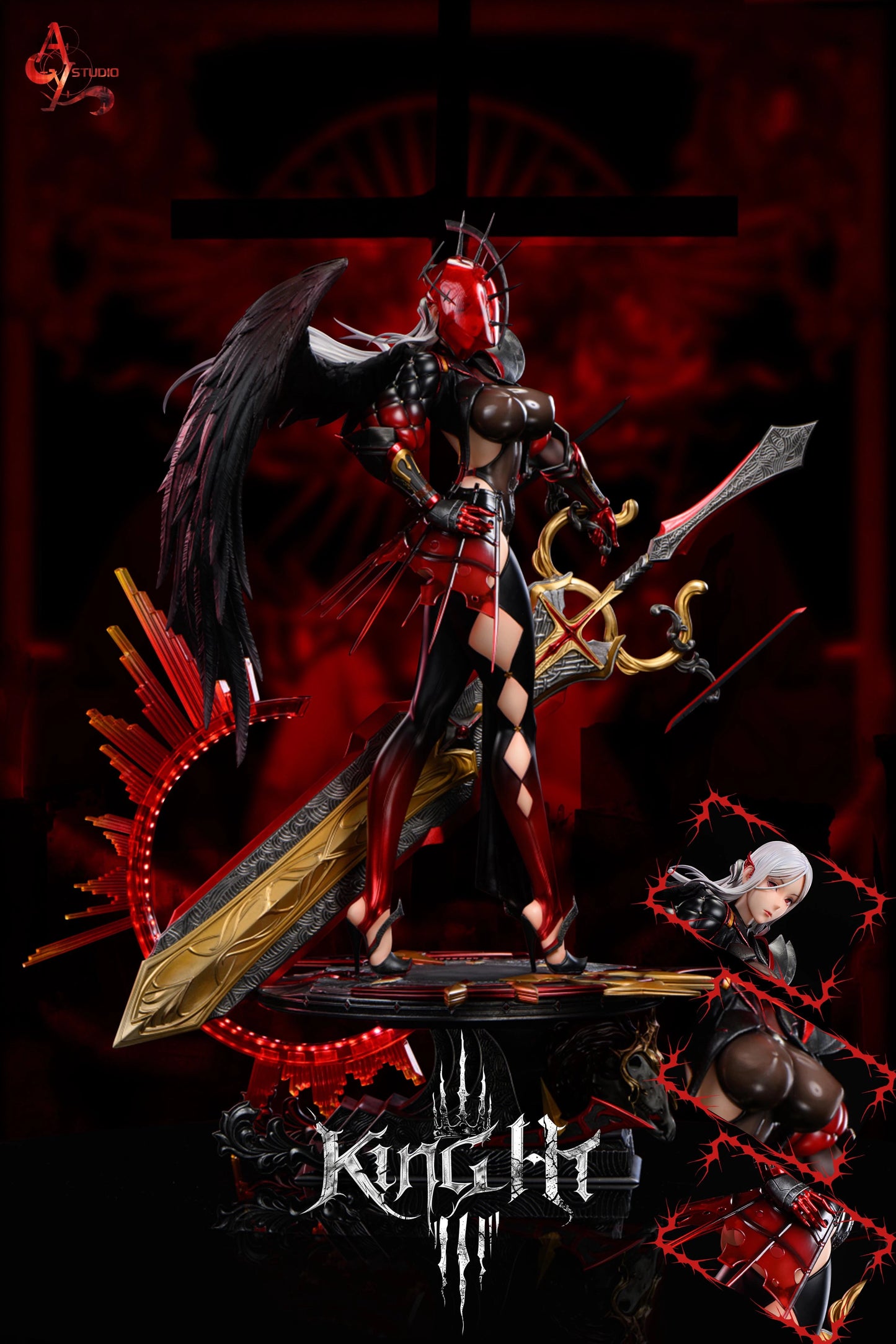 Preventa Resina "The Knight" Figura Original Series ACY Estudio