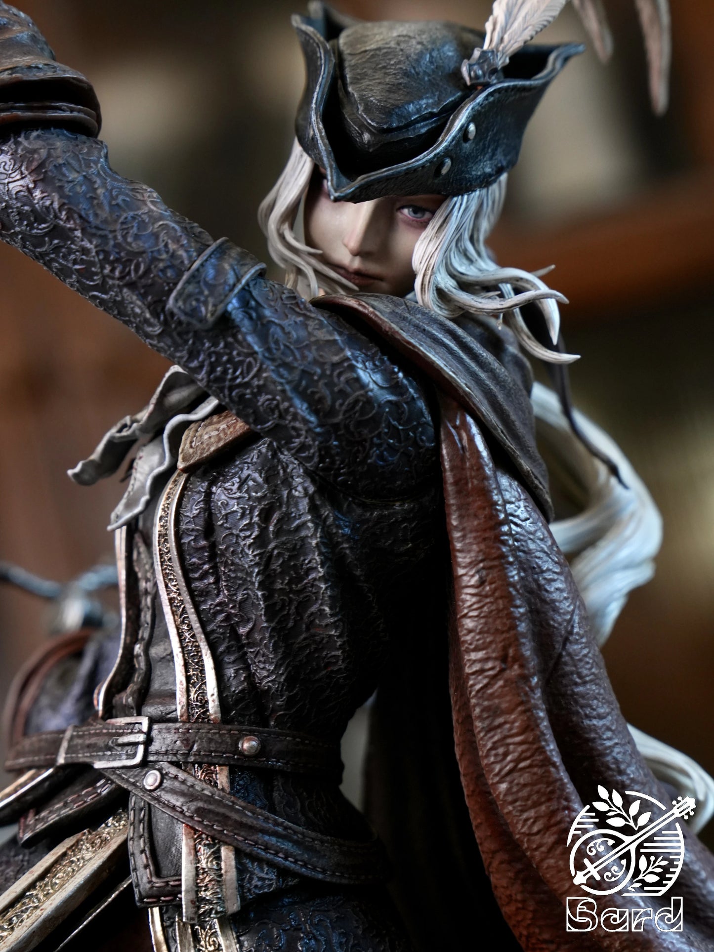 Preventa Resina Lady Maria vs Hunter Figura Bloodborne Bard  Estudio