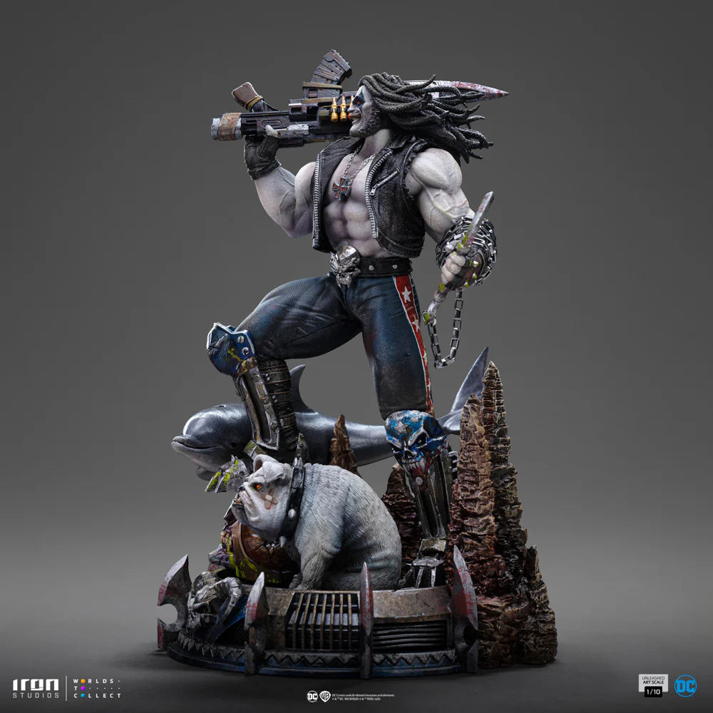 Preventa Resina Lobo Figura DC Comics Iron (Licencia) Estudio
