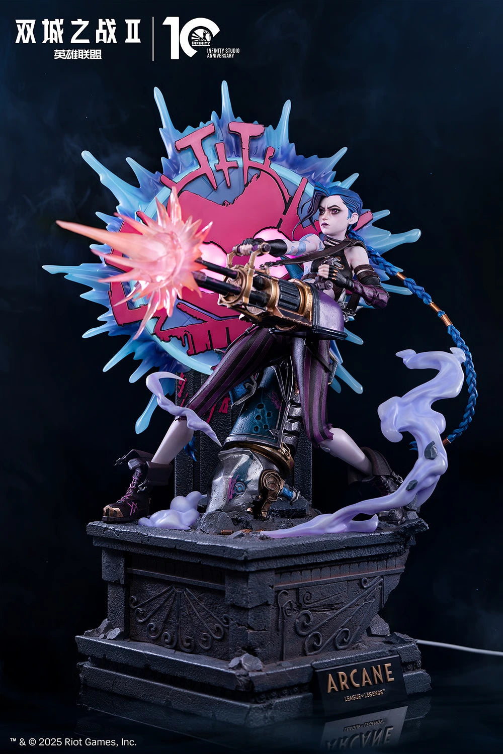 Preventa Resina Jinx Figura Arcane Infinity (Licencia) Estudio