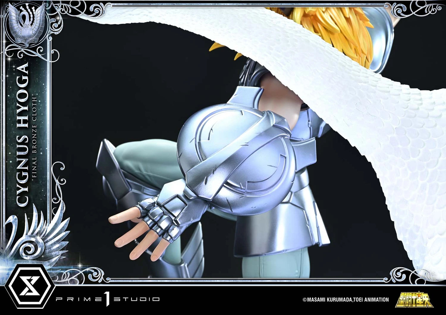 "Preventa Resina Hyōga de Cisne  Figura Caballeros del Zodiako Prime 1 (Licencia) Estudio"