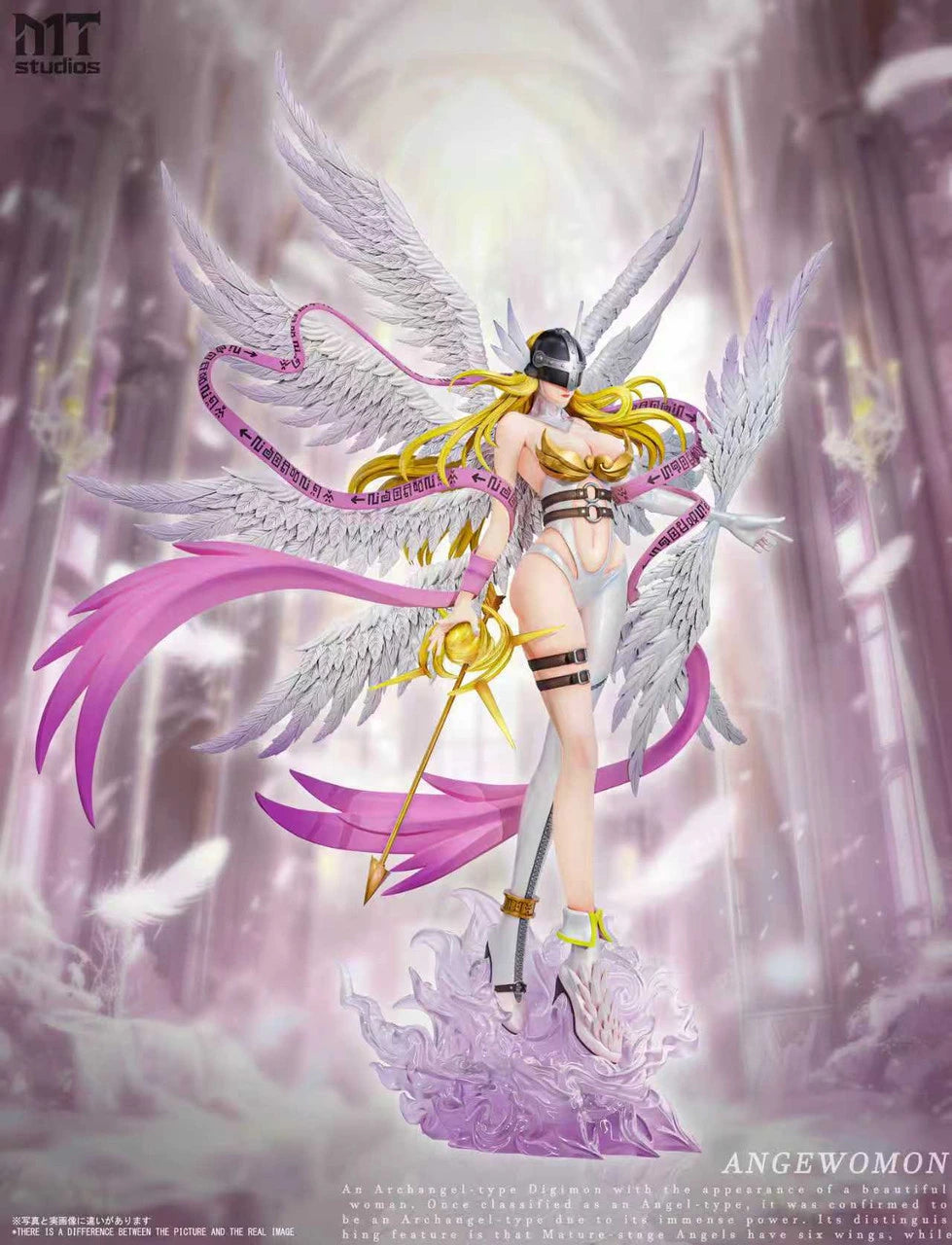 Preventa Resina Angewomon Figura Digimon MT Estudio