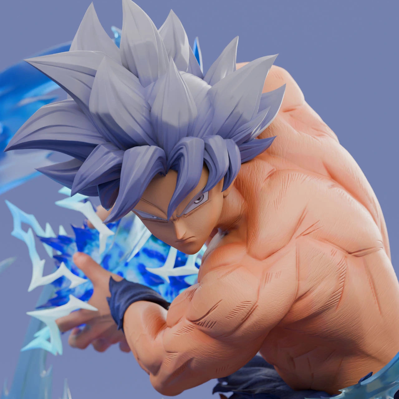 Preventa Resina Goku Figura Dragon Ball Player 1 Estudio