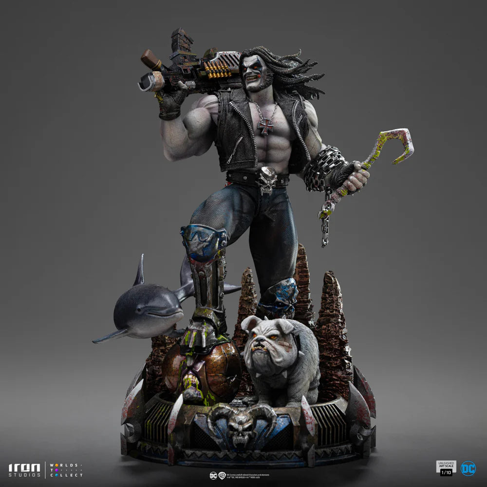 Preventa Resina Lobo Figura DC Comics Iron (Licencia) Estudio