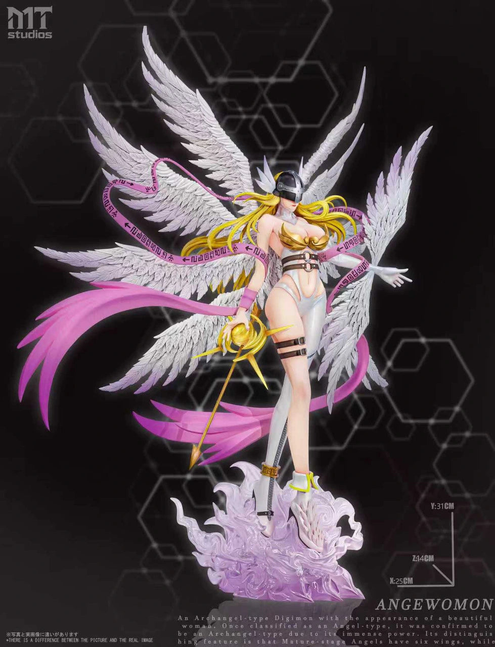 Preventa Resina Angewomon Figura Digimon MT Estudio