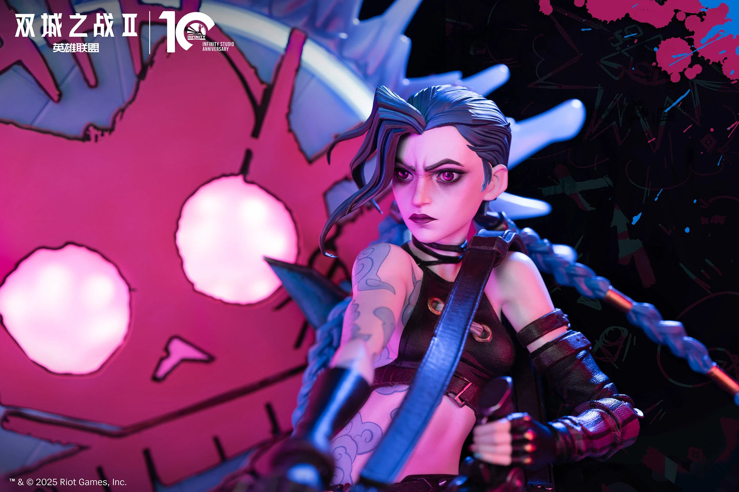 Preventa Resina Jinx Figura Arcane Infinity (Licencia) Estudio
