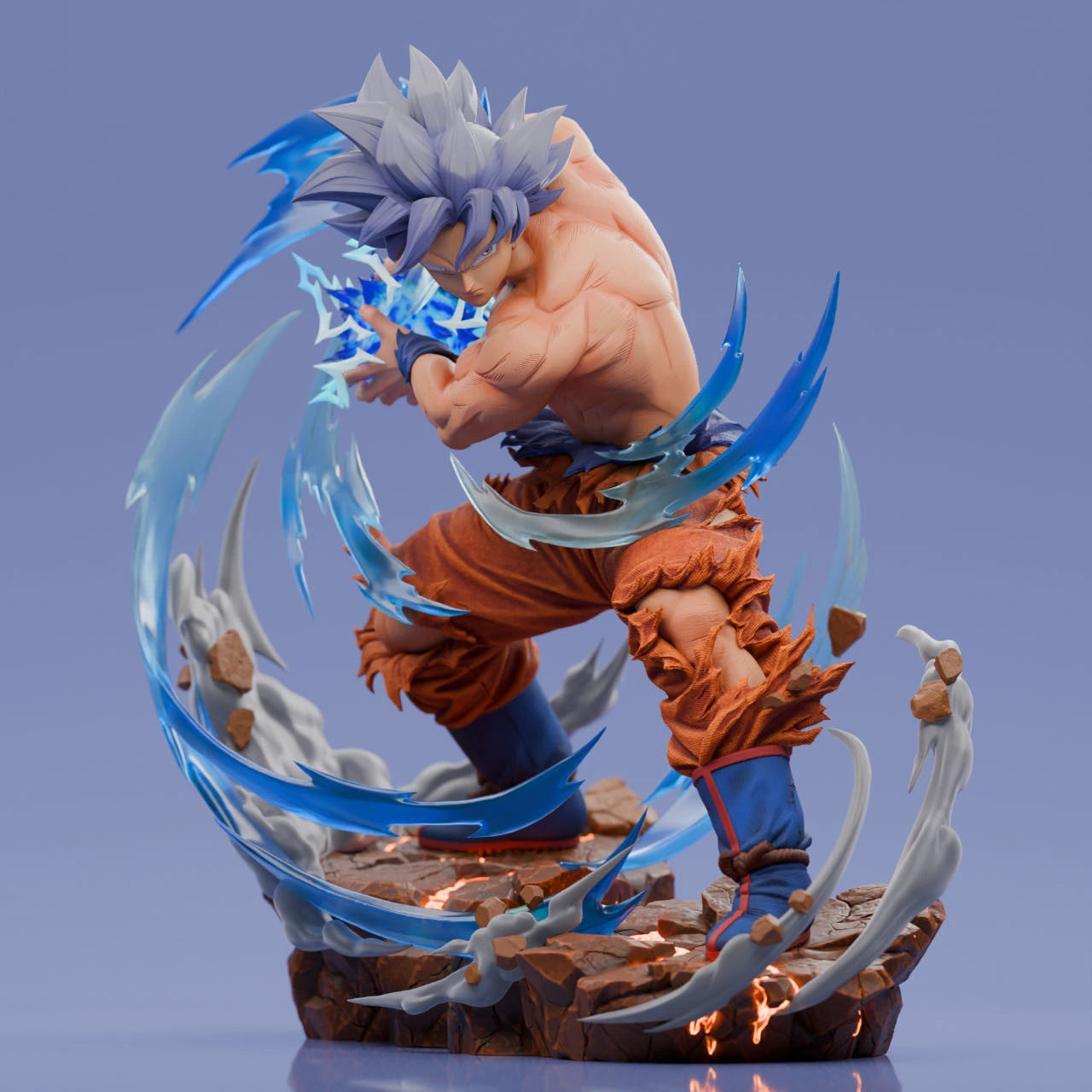 Preventa Resina Goku Figura Dragon Ball Player 1 Estudio