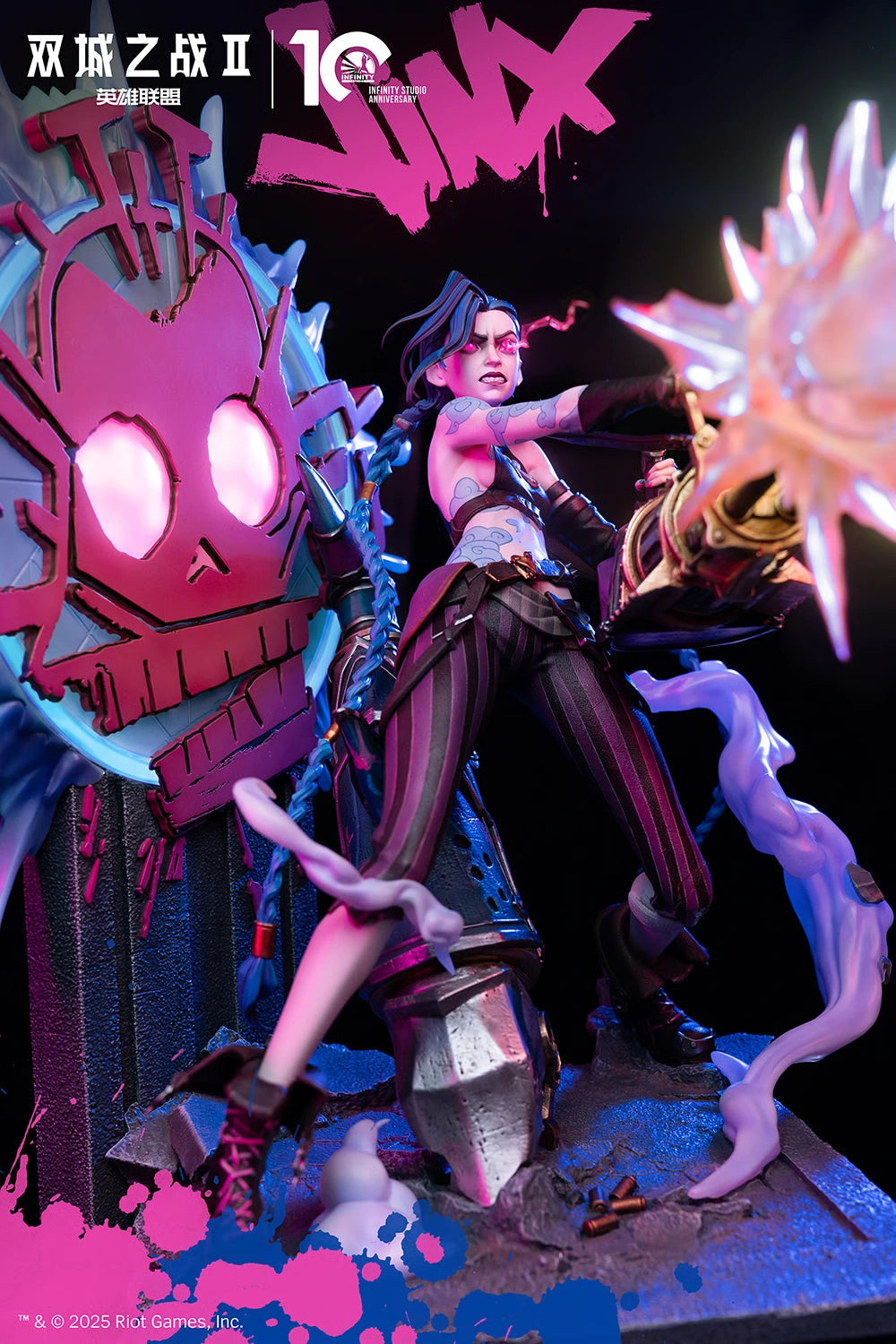 Preventa Resina Jinx Figura Arcane Infinity (Licencia) Estudio