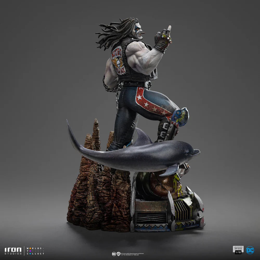 Preventa Resina Lobo Figura DC Comics Iron (Licencia) Estudio
