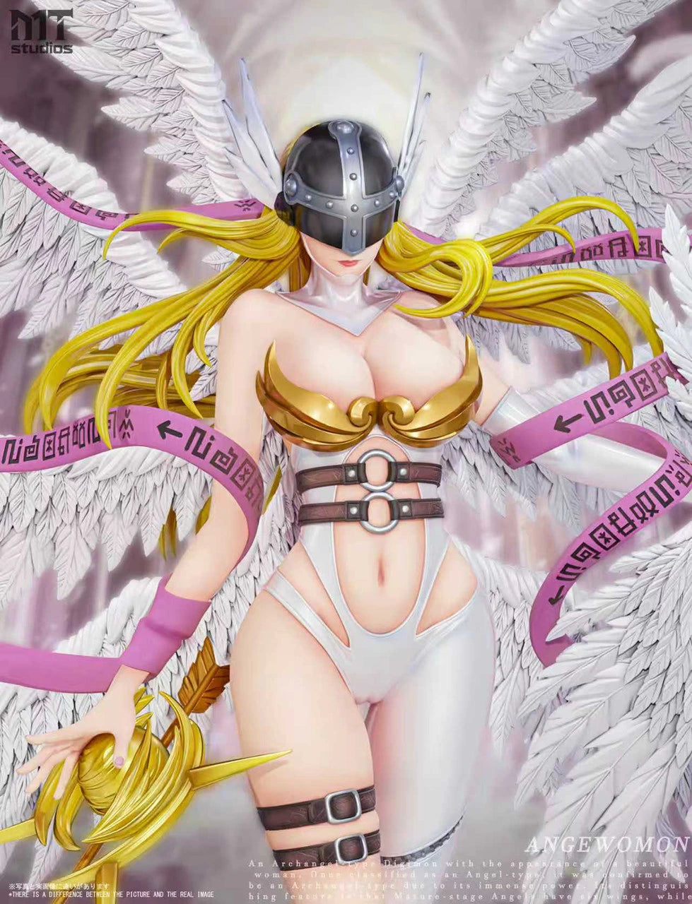 Preventa Resina Angewomon Figura Digimon MT Estudio