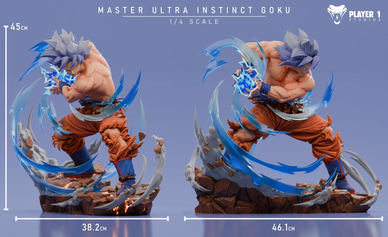 Preventa Resina Goku Figura Dragon Ball Player 1 Estudio