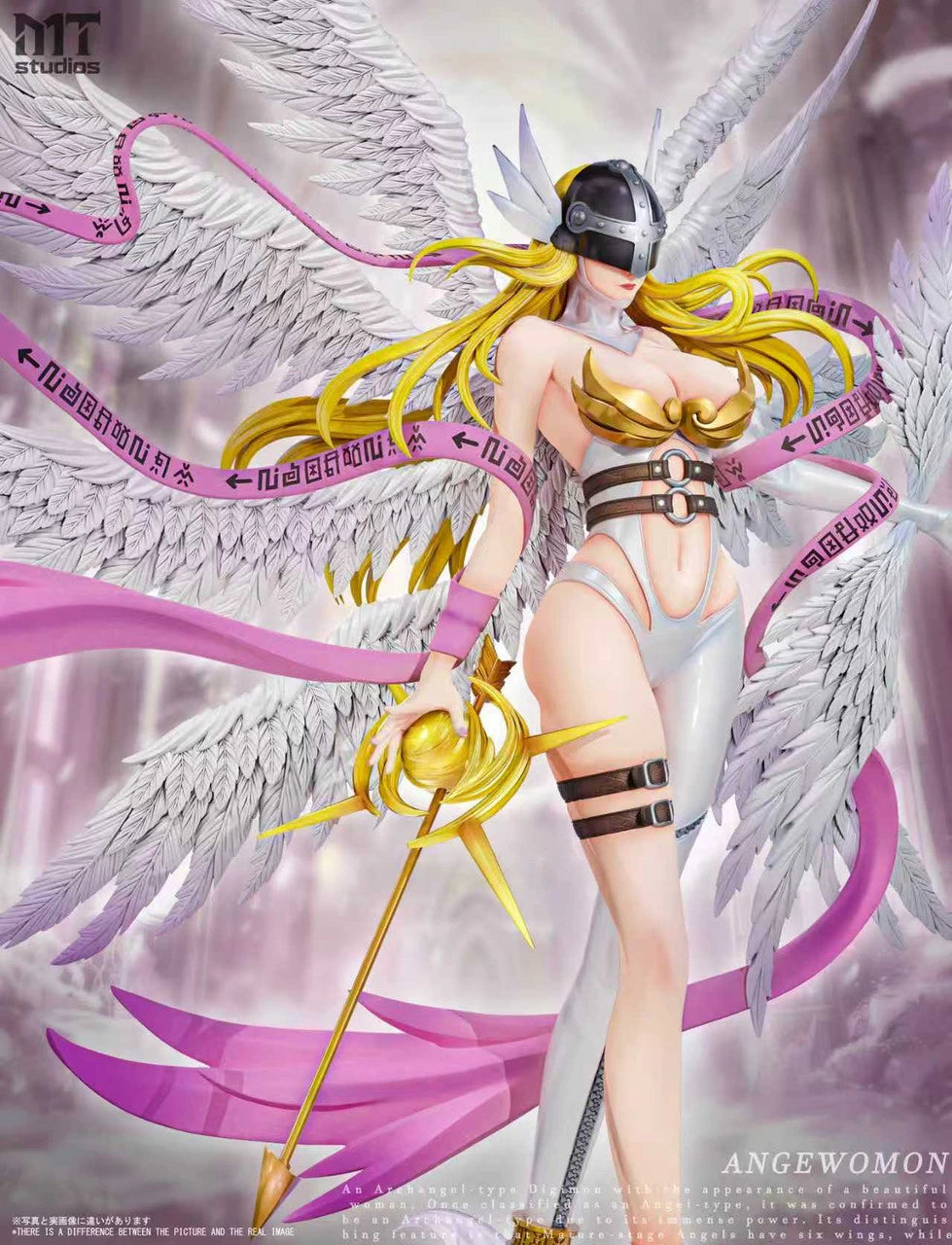 Preventa Resina Angewomon Figura Digimon MT Estudio