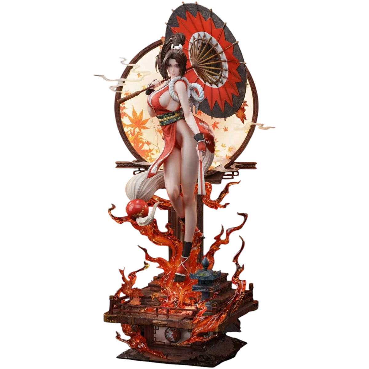 Preventa Resina Mai Shiranui Figura The King Of Fighters 1/4 TIME Explore Estudio (Licencia)