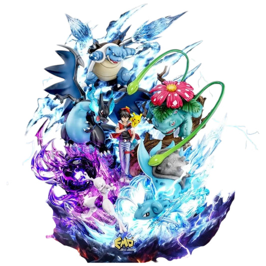 Preventa Resina Red Figura Pokemón EMO Estudio