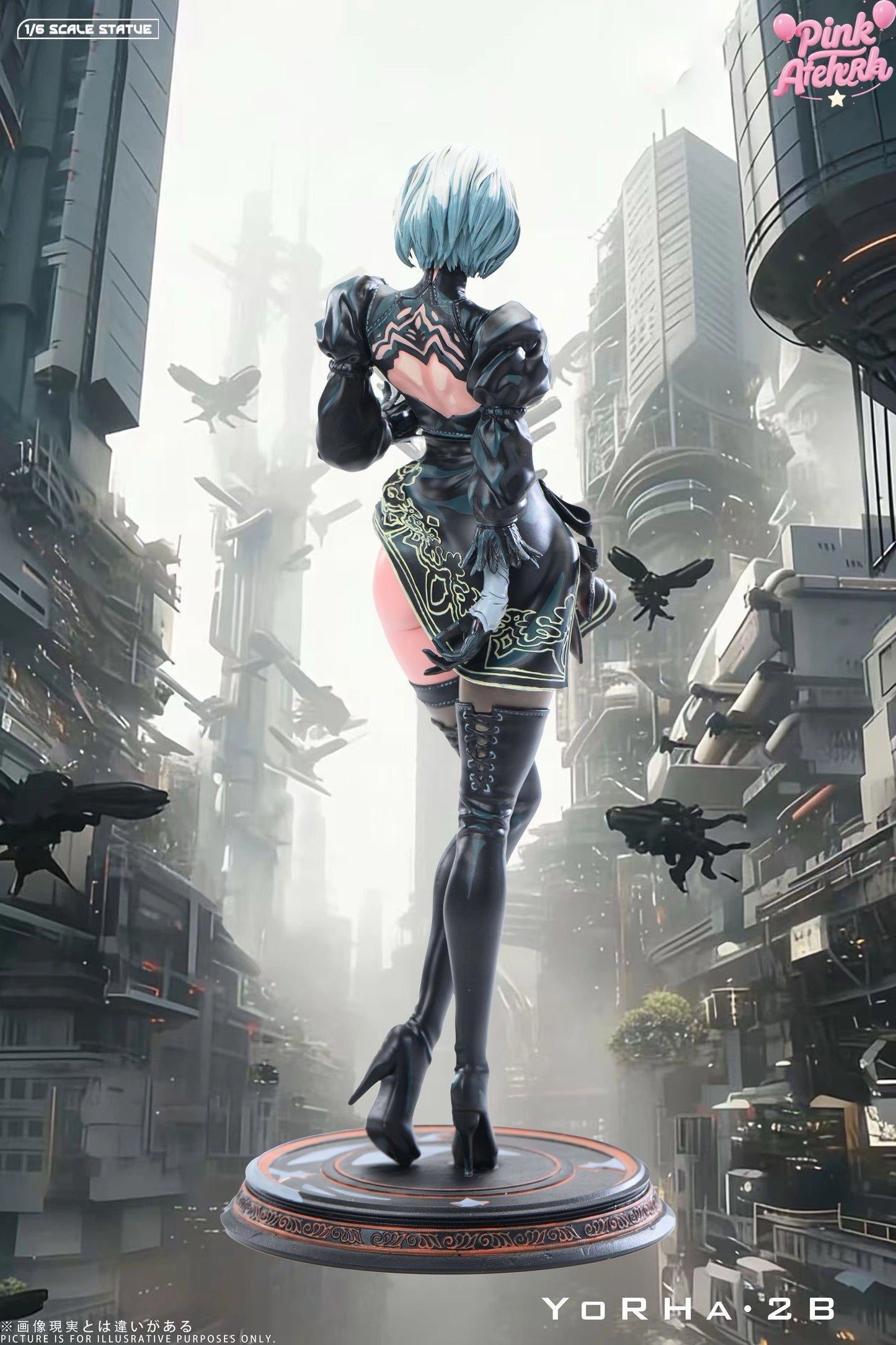 Preventa Resina 2B Figura Nier: Automata Aetheria Estudio