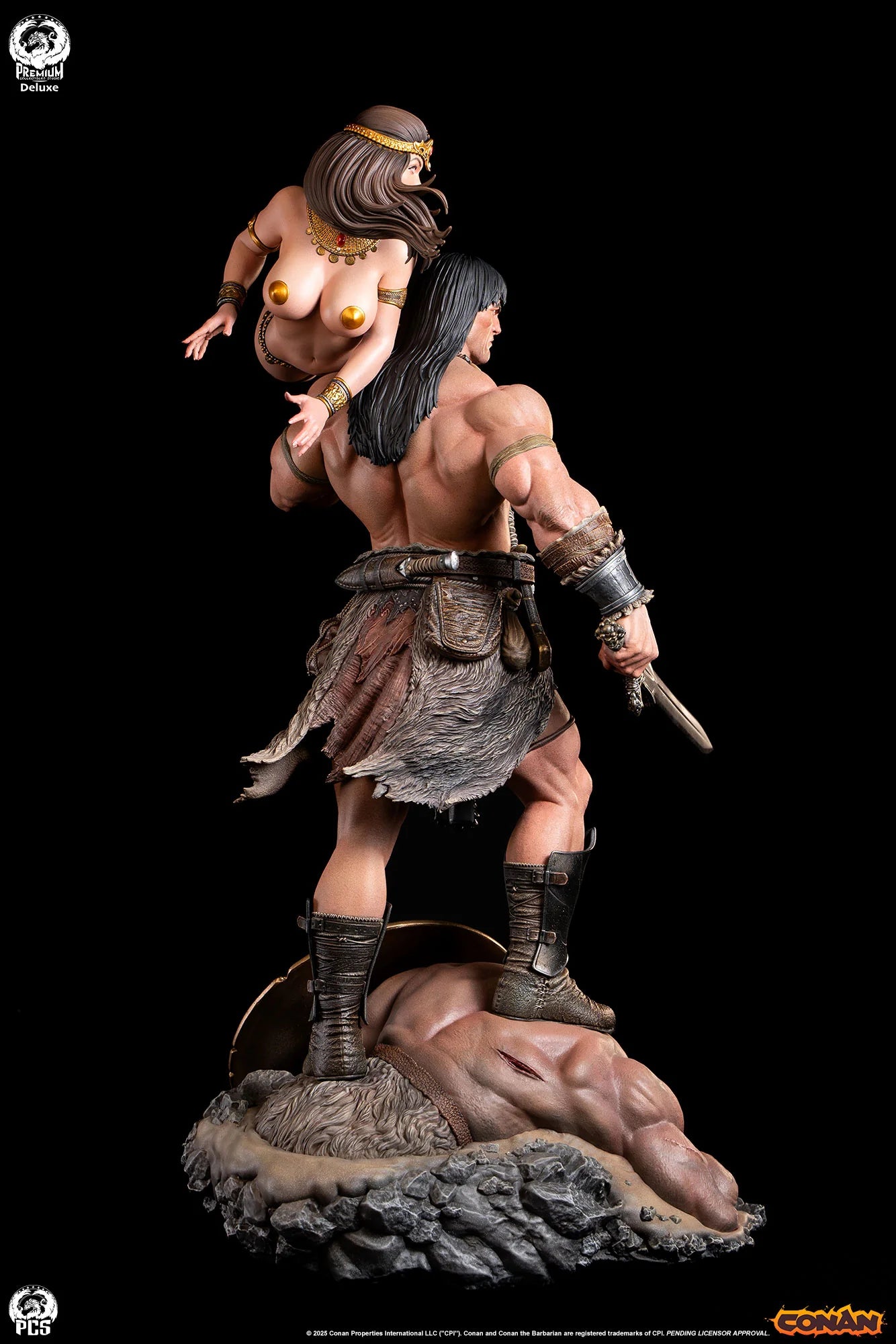 Preventa Resina Conan Figura Conan el Bárbaro PCS (Licencia) Estudio