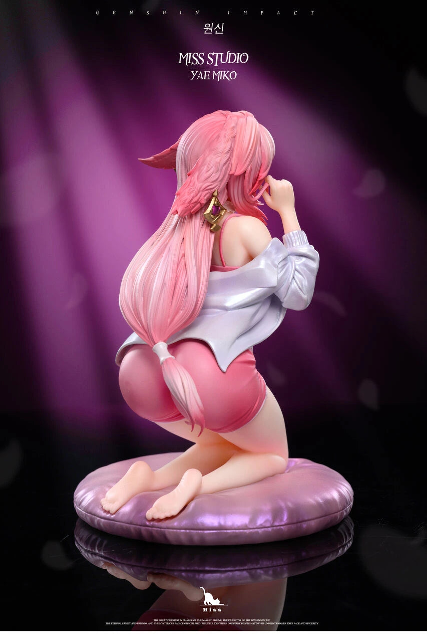 Preventa Resina Yae Miko Figura Genshin Impact Miss Estudio