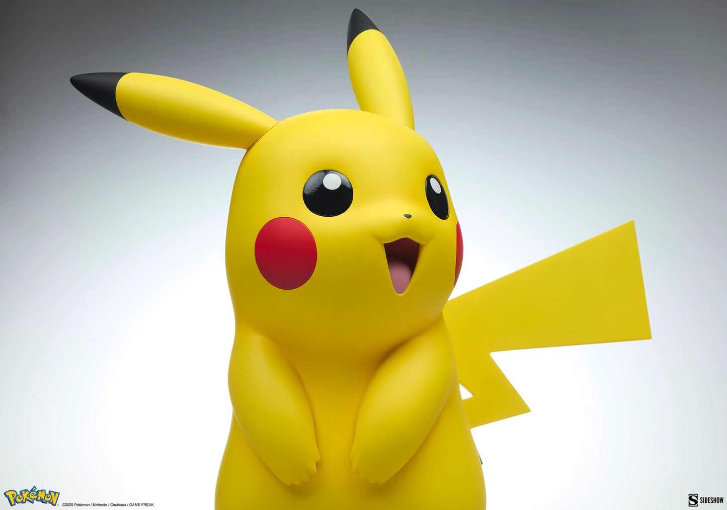 Preventa Resina Pikachu Figura Pokemón Sideshow Collectibles (Licencia) Estudio