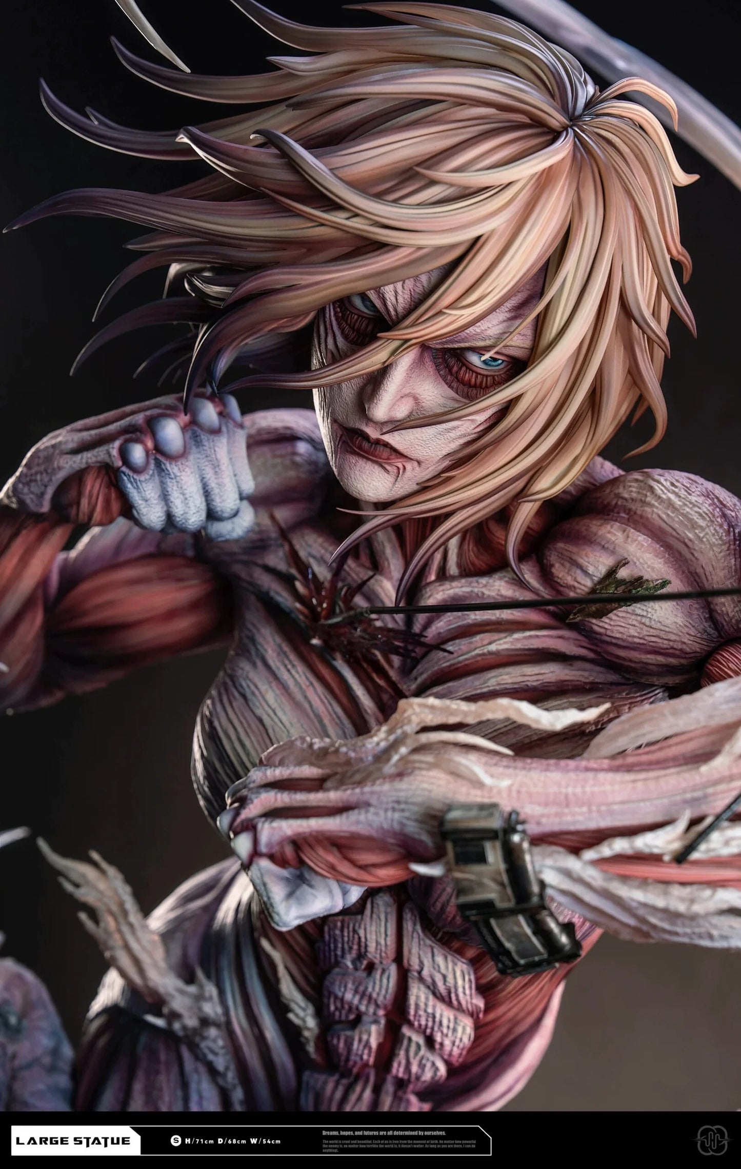 Preventa Resina Titan de Ataque & Titan Femenino Figura Attack On Titan  Hertz  Estudio
