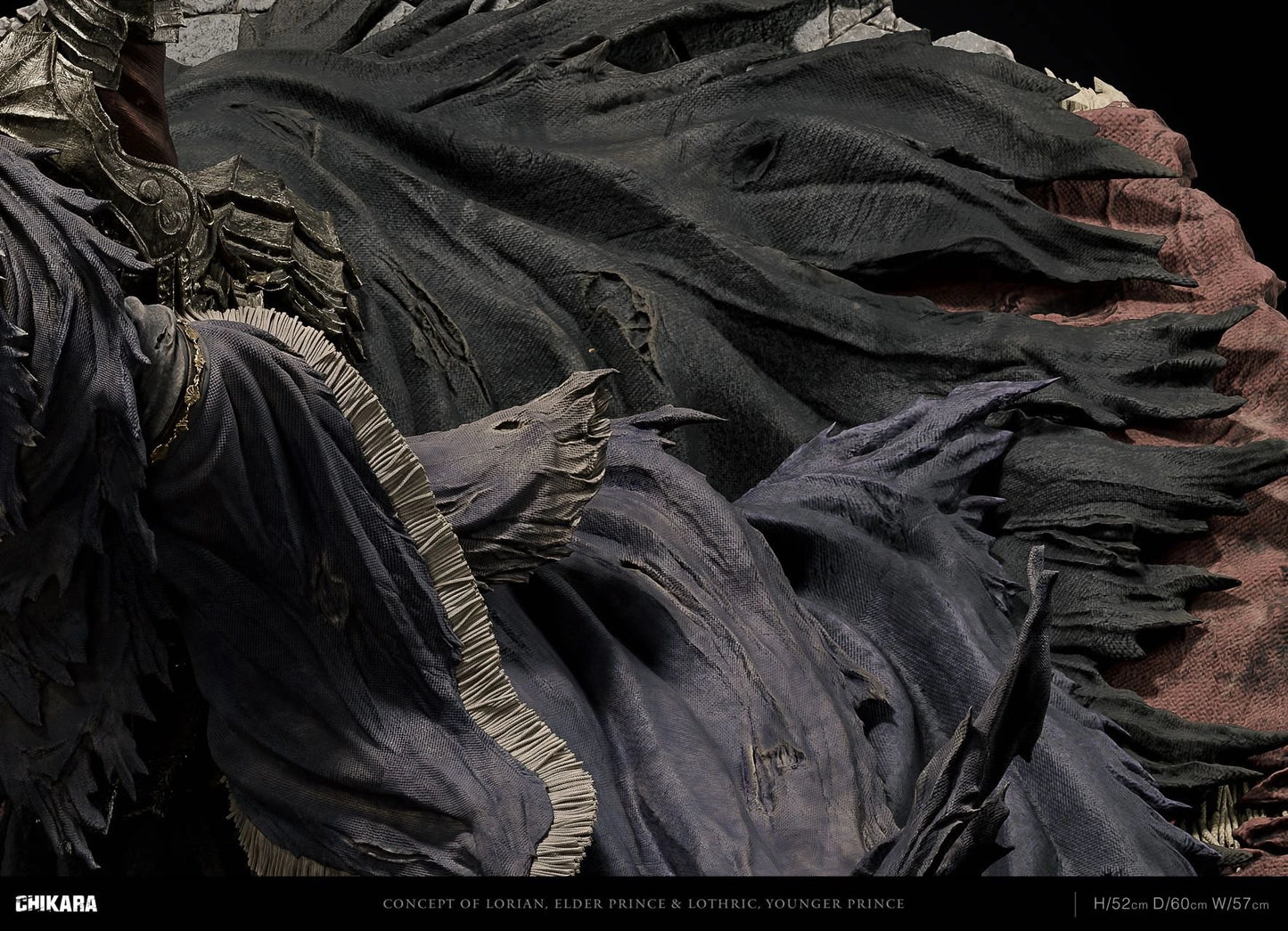 Preventa Resina Lorian, Príncipe Anciano y Lothric, joven príncipe Figura Dark Souls 3 Chikara  Estudio