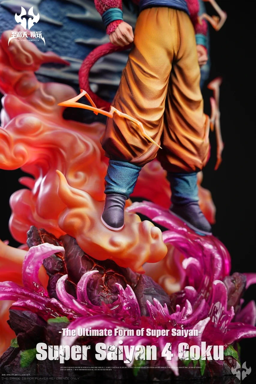 Preventa Resina Goku SSJ4 Figura Dragon Ball 1/6, 1/4 The High Heavens Estudio