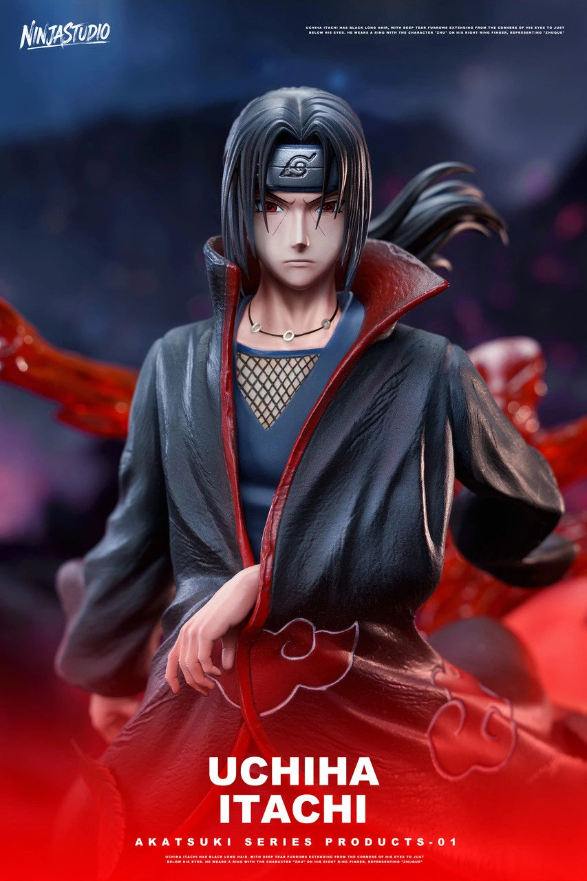 Preventa Resina Uchiha Itachi Figura Naruto 1/6 NINJA Estudio