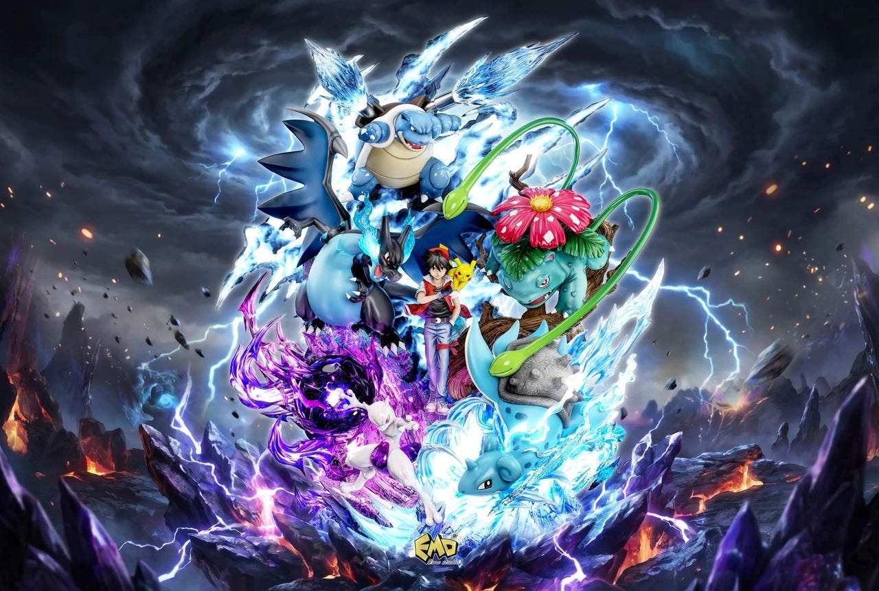 Preventa Resina Red Figura Pokemón EMO Estudio