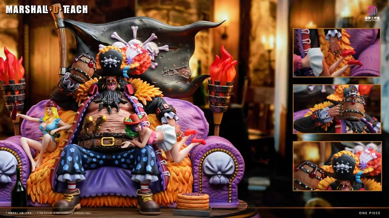 Preventa Resina Marshall D. Teach Figura One Piece 1/6 Dream Estudio
