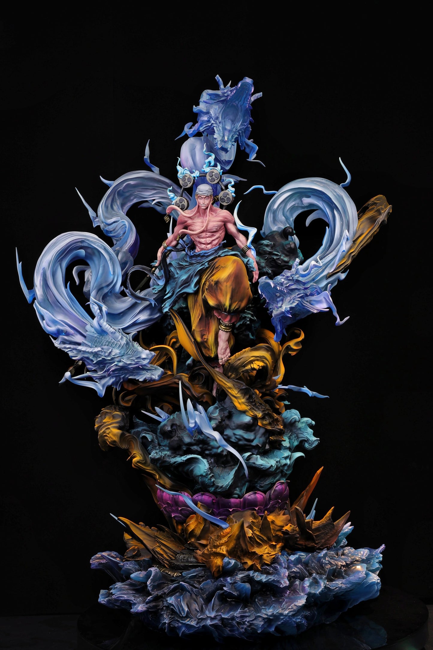 Preventa Resina Enel Figura One Piece Iron Curtain  & Chao Ming Estudio