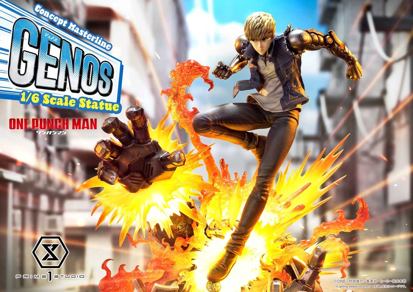 Preventa Resina Genos Figura One Punch-Man Prime 1 (Licencia) Estudio