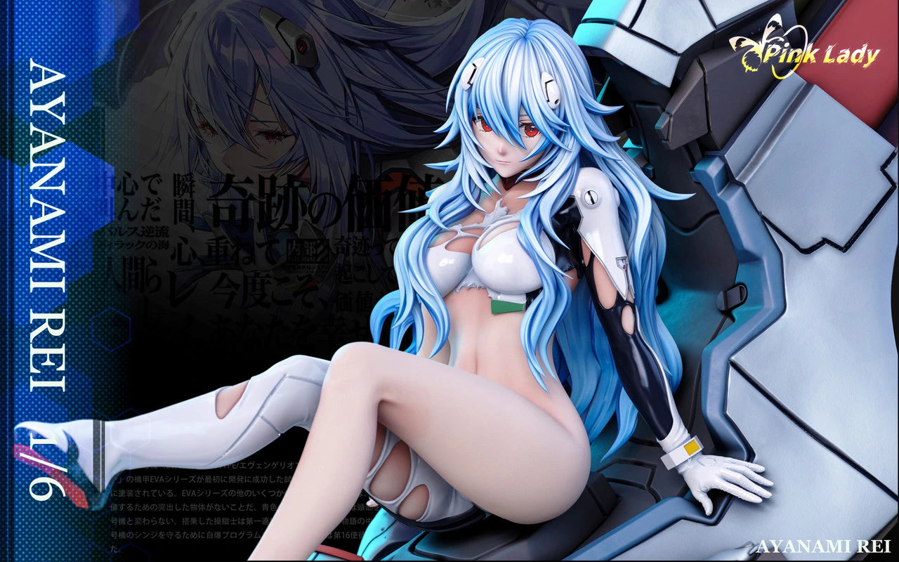 Preventa Resina Ayanami Rei Figura Evangelion Pink Lady Estudio