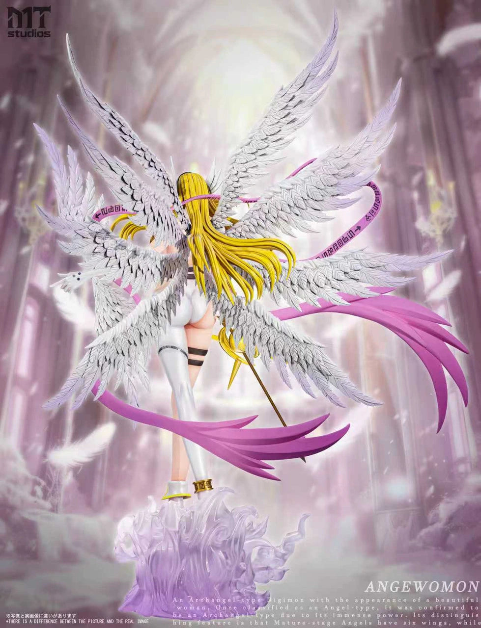 Preventa Resina Angewomon Figura Digimon MT Estudio