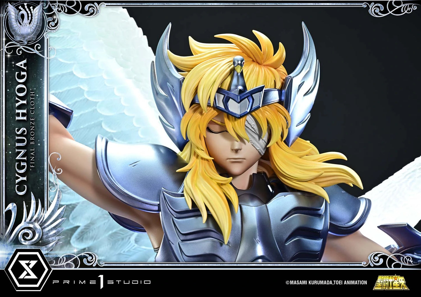 "Preventa Resina Hyōga de Cisne  Figura Caballeros del Zodiako Prime 1 (Licencia) Estudio"