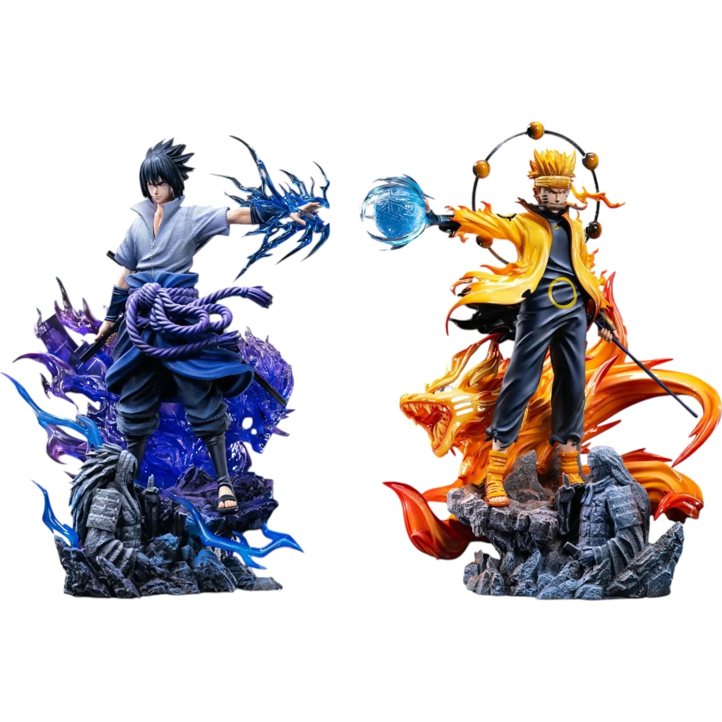 Preventa Resina Naruto & Sasuke Figura Naruto Atelier de Konoha Estudio
